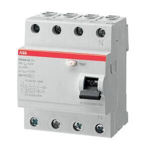 Устройство защитного отключения ABB (4P, 40A, 30mA, класс-AC)