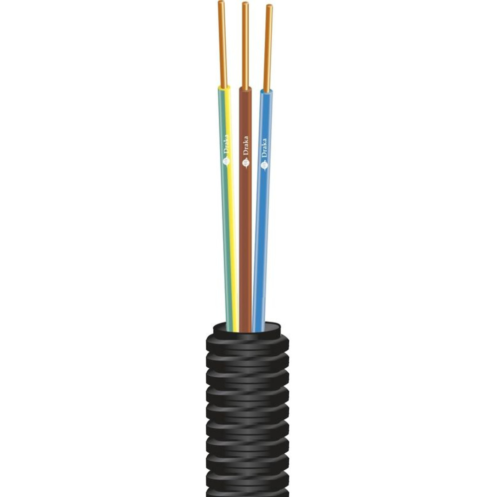 ПРОВОДА В ГОФРЕ 5X1.5 750N 20MM HF 100M