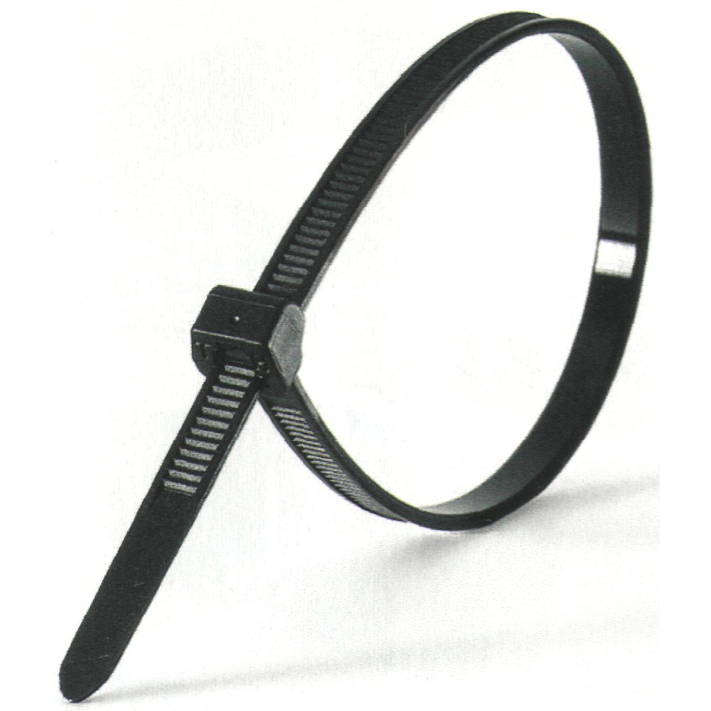 KSM 750X7.5MM 1ШТ ЧЁРНАЯ КАБЕЛЬНАЯ СТЯЖКА